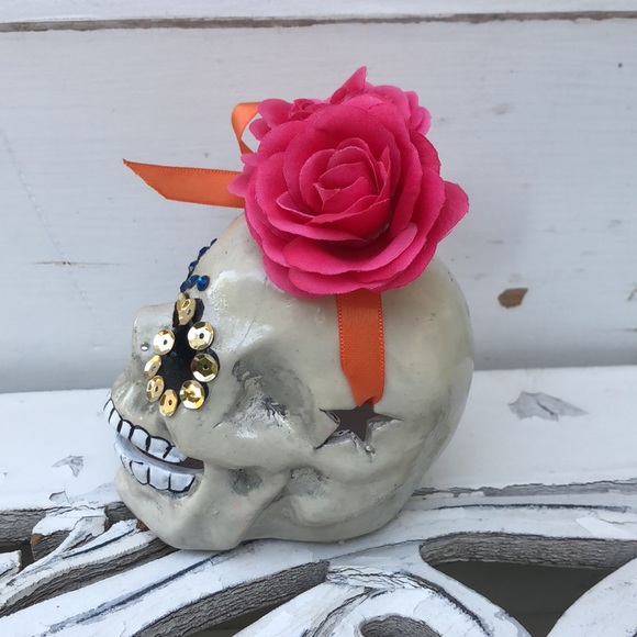 Día de los Muertos skull - Picture 5 of 7